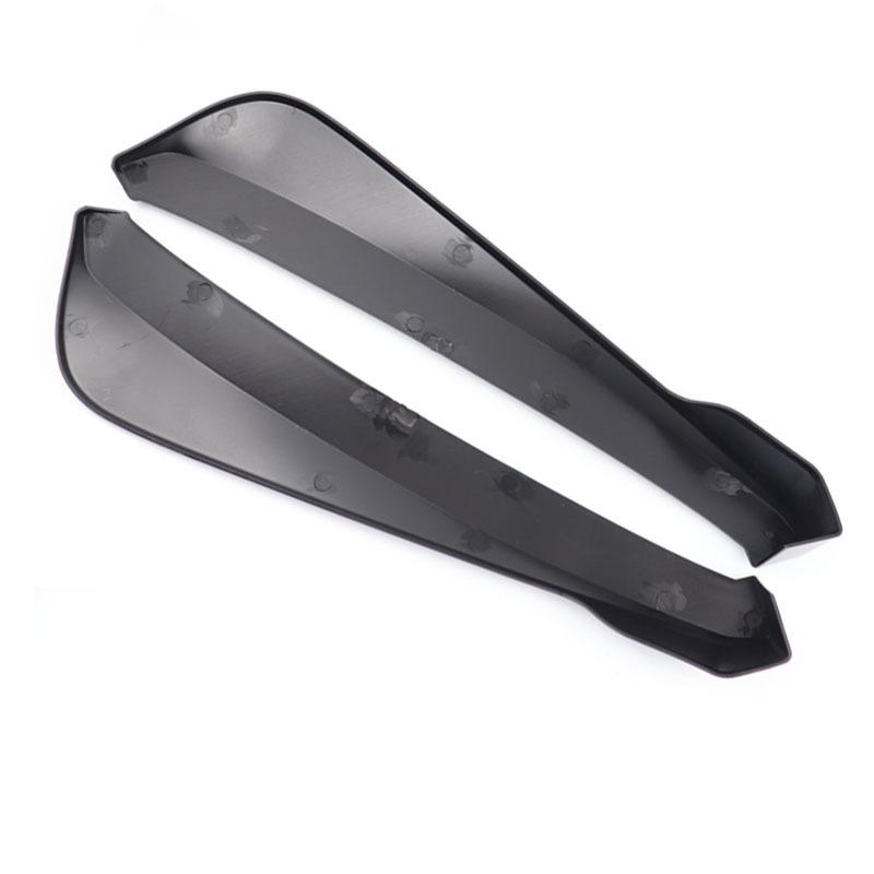 19 "задний бампер автомобиля плавник Canard сплиттер диффузор валентный спойлер защита от царапин для губ универсальный для Chrysler для BMW E90 E92