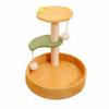 Cat Tree Sisal Scratching Post Interactive Multifunctional Cat Climbing Frame Comfortable Cat Tower Bed for Indoors