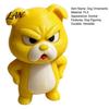 Room Decor for Kids And Adults Little Yellow Dog Ornament, 3D Printed Durable PLA Cute Cartoon Desktop Decorative Ornament Figurine, Funny Arrogant