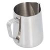 304 Stainless Steel Frothing Cup with Inner Scale Pointed Mouth Milk Frothing Cup for Home350(Without Label)