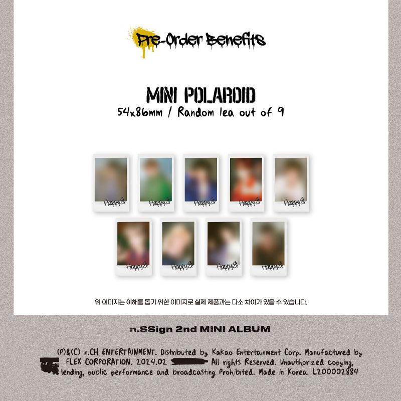 n.SSign 2-й МИНИ-АЛЬБОМ «Happy &» (МЫ / Я вер. ) (Дигипак вер.)