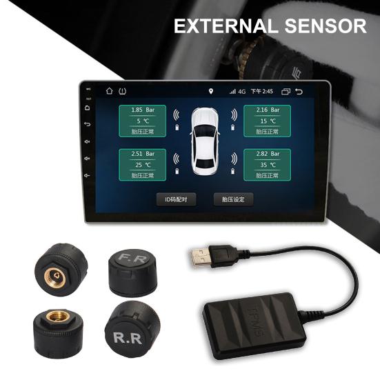 USB-система контроля давления в шинах TY05/TY06 для навигации на Android