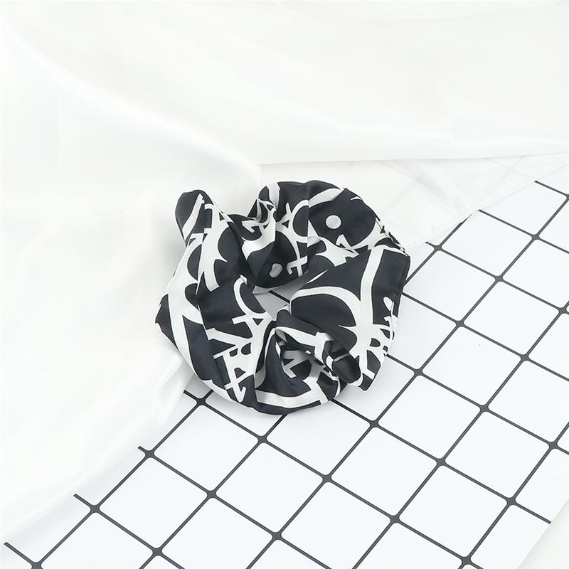 60 Styles Women Girls Satin Scrunchie Candy Color Hair Ties Rope Elastic Fashion Hair Bands Vintage Simple Hair Accessories Gift