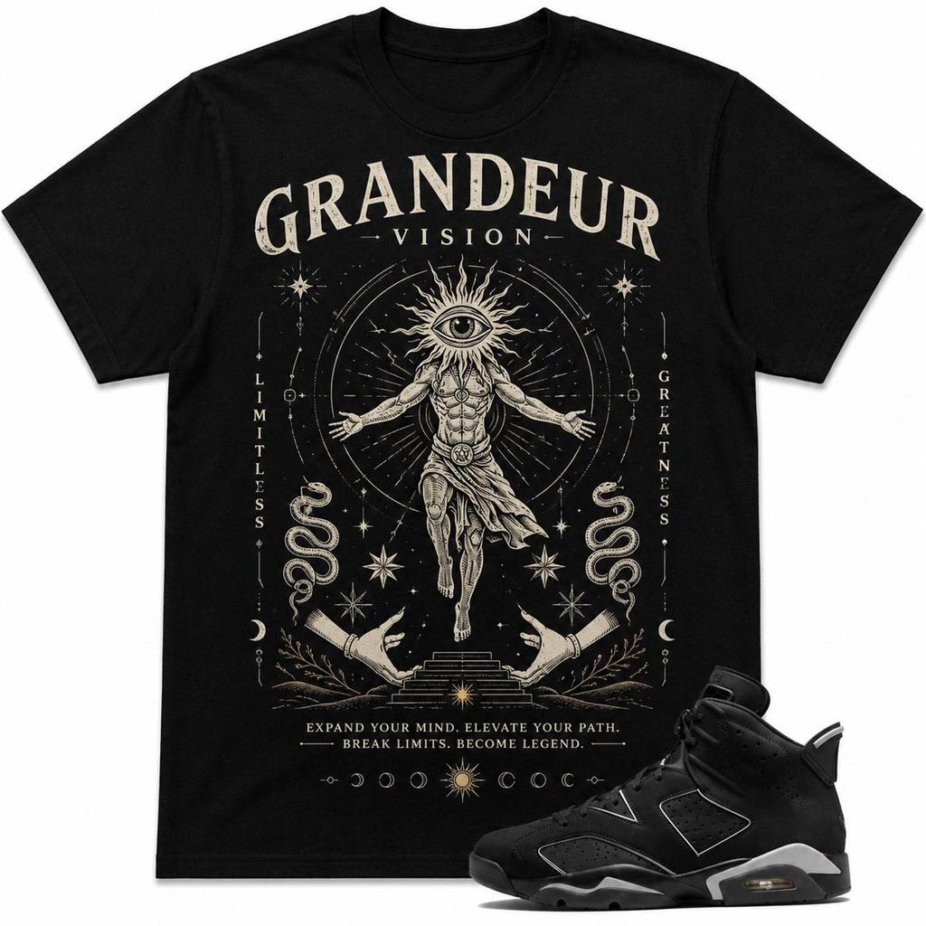 Mystic Vision Graphic Tee – Celestial Occult Streetwear Shirt – Spiritual Unisex T-Shirt