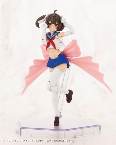 Kotobukiya MSG Modeling Support Goods Dress Up Parts Cute Ribbon Set Общая длина приблизительно. Пластиковая модель размером 100 мм, не масштабированная
