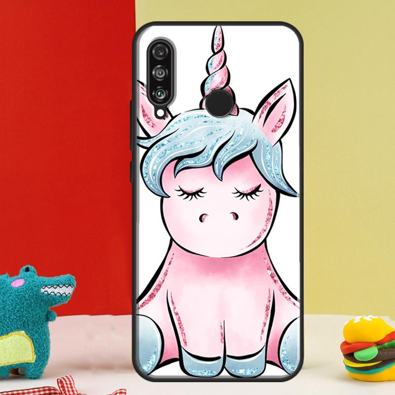 Милый радужный единорог для Huawei Nova 5T 9 10 SE 12i 12s 11i Y91 Y90 Y60 Y70 Y72 Y61 P60 P30 Pro P20 P40 Lite Чехол