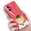 Чехол для телефона с аниме Kozume Kenma Haikyuu для Xiaomi POCO F2 F3 M2 M3 M4 X3 X4 Pro NFC F4 GT 5G F1 X2 C3 C31 C40 M5S, черный чехол из ТПУ