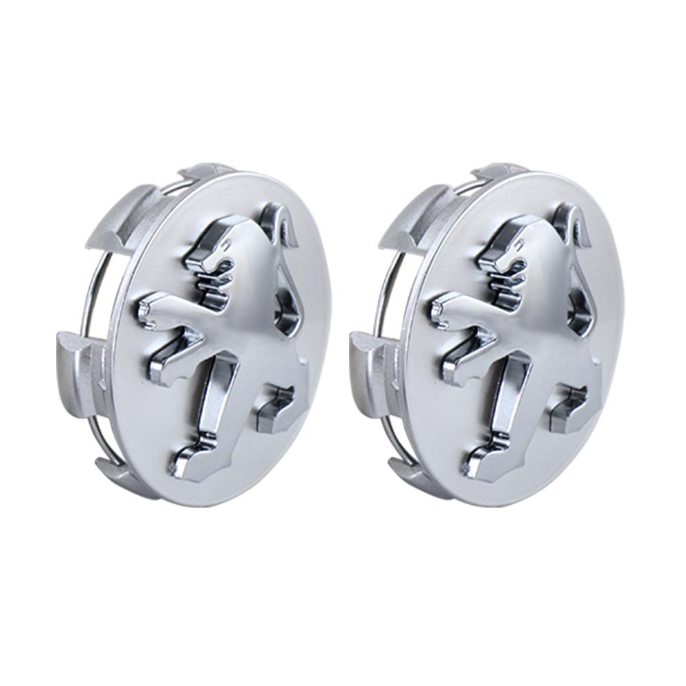 4pcs 60mm Original Car Wheel Hub Center Caps Rim Covers For Peugeot 308 307 206 208 207 3008 2008 5008 508 407 106 Accessories