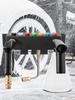 Держатель для пенной насадки Snow Foam Lance, подходит для быстроразъемного соединения 1/4, семицветное сопло, телескопическая штанга, стойка для хранения, настенная стойка для хранения с 7 отверстиями