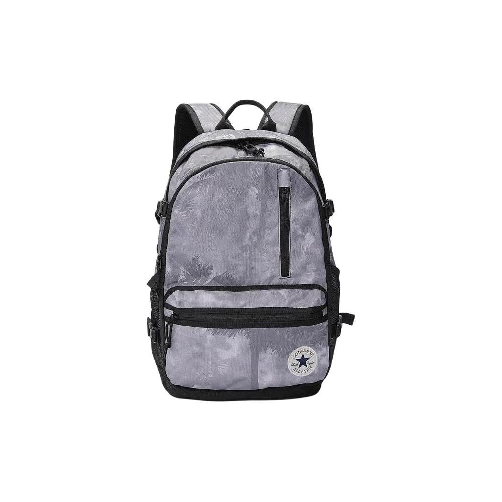New Converse Fabric With Polyester Backpack Medium Unisex Gray 10026406-A01