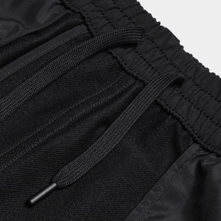 Fila Оригинальная рубашка поло с принтом букв и брюки спортивного кроя крупной вязки Мужские комплекты F11M549209F-BK+F11M549802F-BK