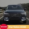 Для Volvo XC60 2018    Детектор кузова автомобиля Хромированная отделка из АБС-пластика Накладка на переднюю противотуманную фару Рамка фары Наклейка Аксессуары