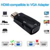 HDMI-совместимый кабель-переходник VGA-переходник «папа-женщина» с разъемом 3,5 мм, аудио HD 1080P для ПК, ноутбука, планшета