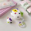 Kawaii Cartoon Cat Earphone Case For Apple Airpods Pro 3/2 4 Cover with Charm Silicone Cute Headphone Cases For Airpod 4 Funda