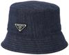 Prada BLEU Bucket Hat 2HC137 AJ6 008 Women's [Used]