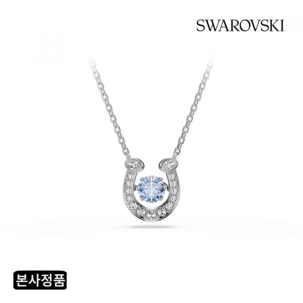 Swarovski Blue Rhodium Necklace 5746562