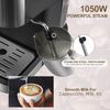 Aeomjk CM3010 High-Pressure Semi-Automatic Espresso Machine for US, Europe, Australia, UK, and Italy