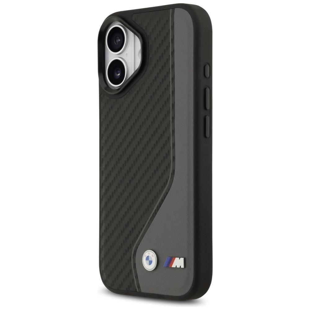 BMW M Carbon Logo MagSafe Case for iPhone 17 Anthracite
