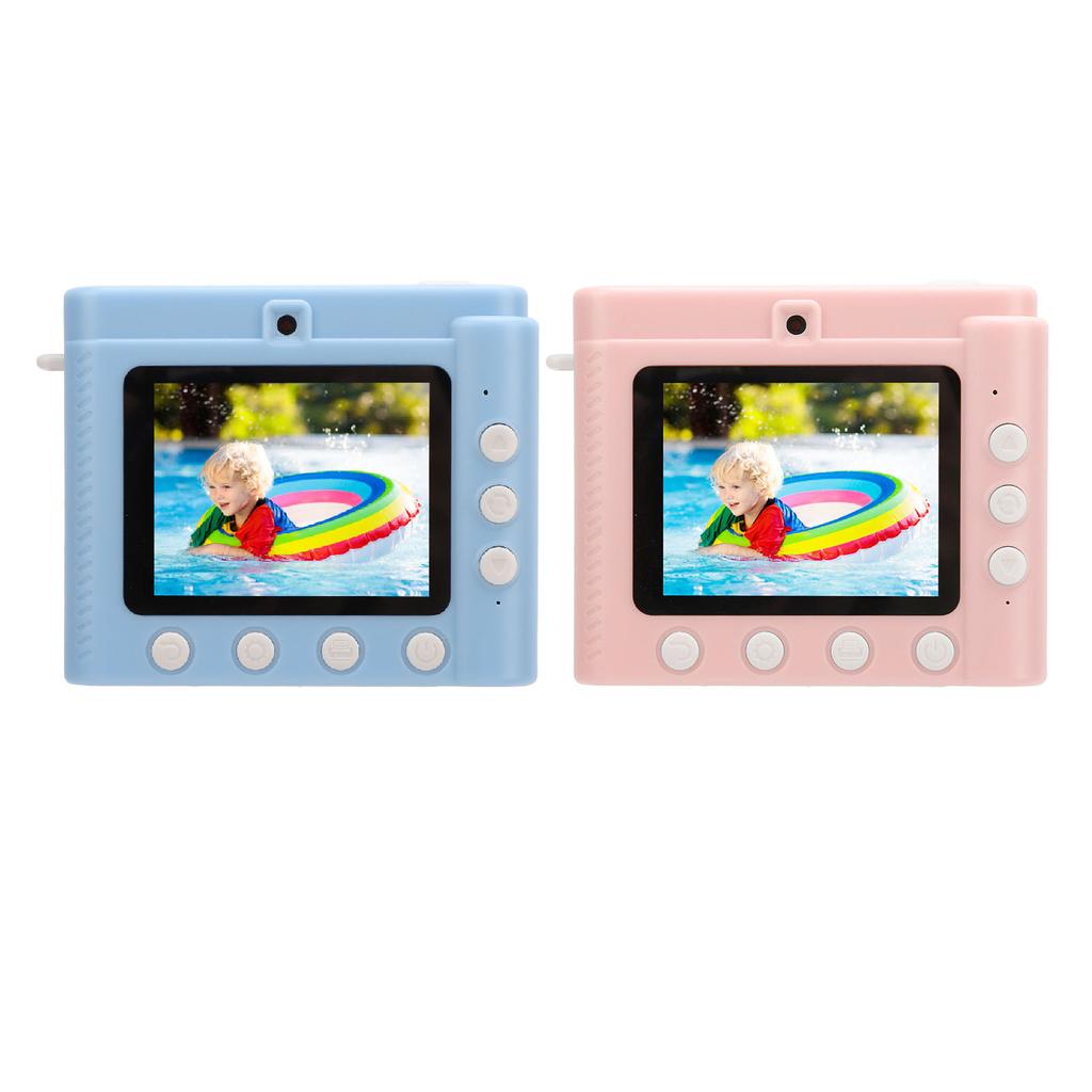 Детская камера для печати с 3 рулонами бумаги для печати HD с двумя объективами фото и видео для уличных игр Pho