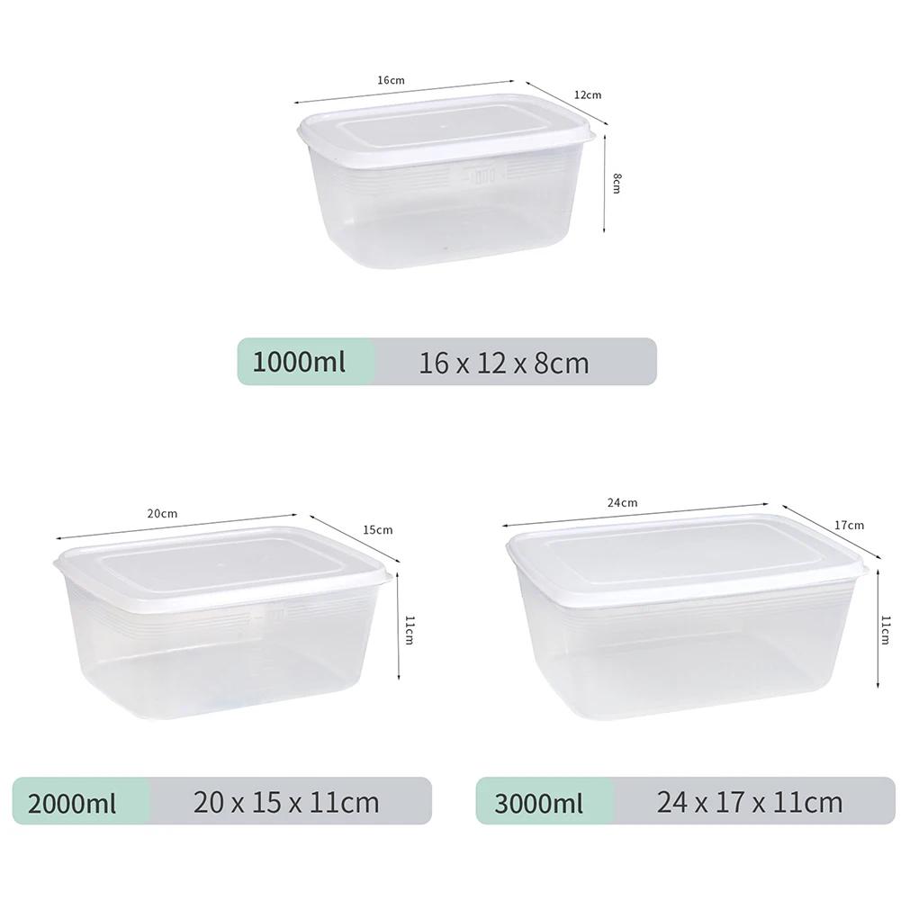 Unique Stackable and Modular Design for Better Kitchen Organization with Large Capacity Refrigerator Storage Box