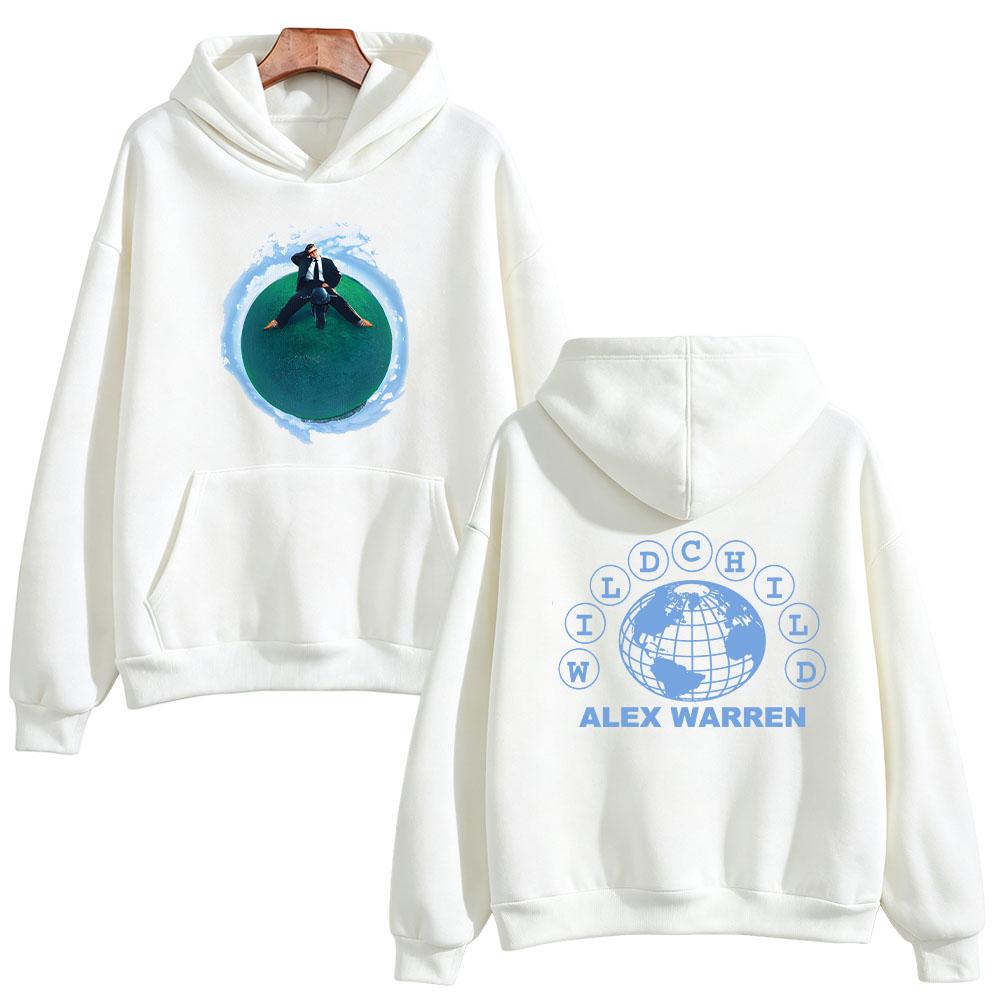 Alex Warren Wildchild Graphic Hoodie Pop Singer Tour Merch Pullover Sweatshirt Men Women Unisex Oversized Casual Sweatshirts