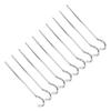 10 шт. Колышки для палатки Сверхпрочные Колышки для палатки из алюминиевого сплава с крючком для кемпинга/походов Павильон