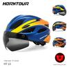 Horntour Bicycle Helmet Mountain Highway Integrated Molding Men's and Women's Neutral Safety Magnetic Suction Cycling Helmet