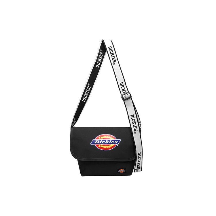 Dickies Classic Large Logo Print Black And White Sling Bag Men Sling Bag 191U90LBB45BK02