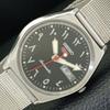 AUTOMATIC VINTAGE SEIKO 5 JAPAN 6309A MENS ARABIC BLACK DIAL WATCH A702664-1 R209-a702664
