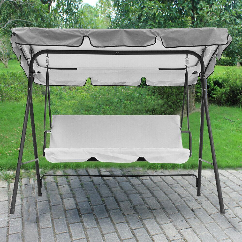 Сменный навес для качелей, 2/3-местного гамака, крышка, верхняя часть, открытый сад