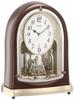 Clock Table Clock Standard Radio Clock Twin Pa Brown Metallic BY239B SEIKO