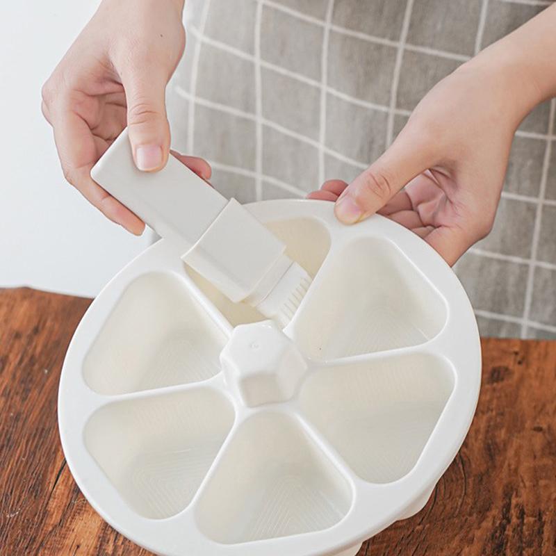 Форма для суши своими руками, треугольный рисовый шарик, ланч-бокс, шарик для риса с луком, пресс для еды, треугольная форма для приготовления суши, набор для суши, кухонные принадлежности