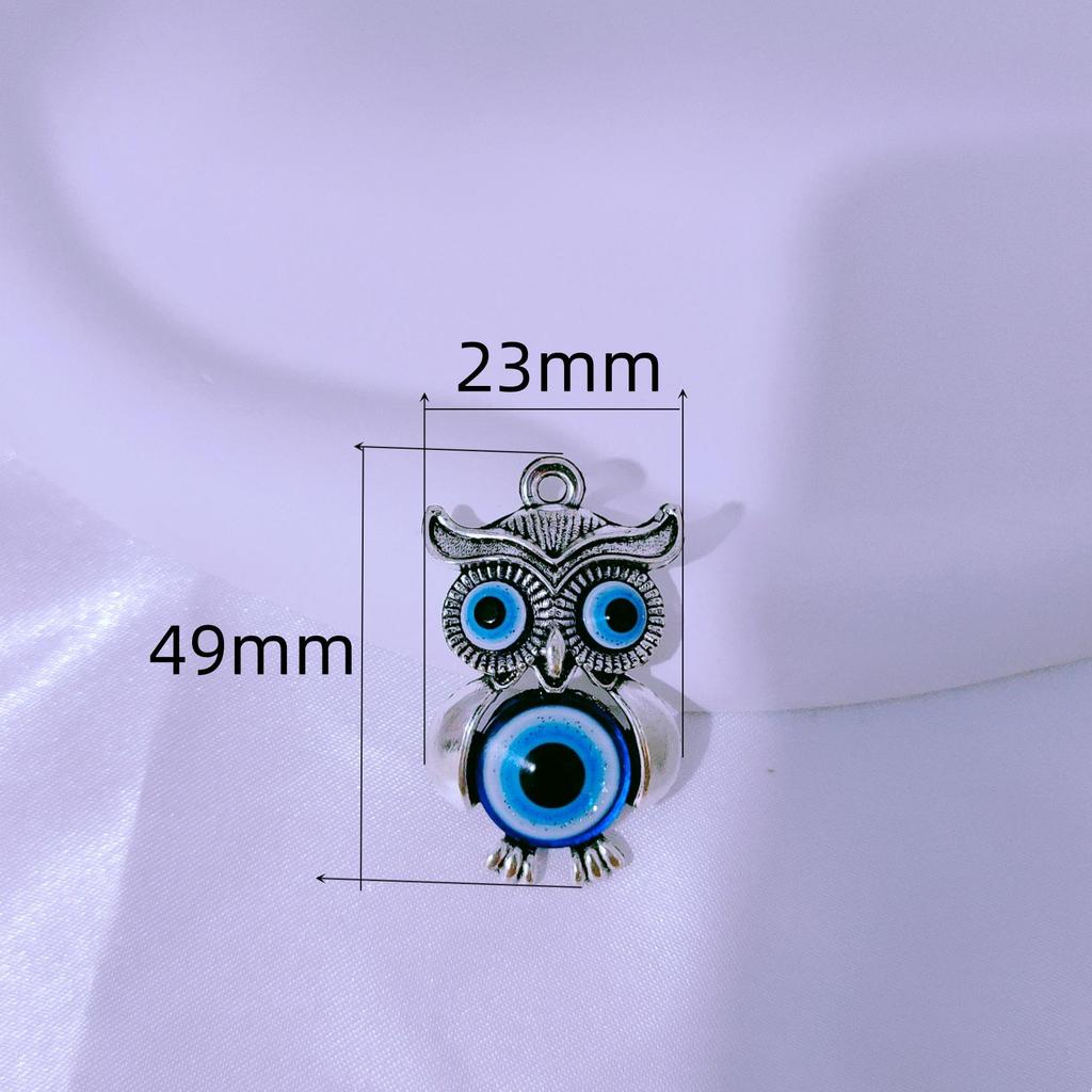 Серьги из экологически чистого сплава Blue Eye Owl