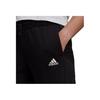 adidas Однотонные повседневные брюки с логотипом и завязками на шнурке, женские плавки, черные GM5526