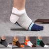 Fashion Men Soft Breathable Cotton Five Toe Socks Casual Sport Running Socks