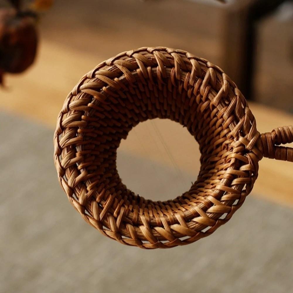 Traditional Tea Strainer Japanese-style Bamboo Rattan Tea Scoop Tea Filter Tea Leak Tea Room