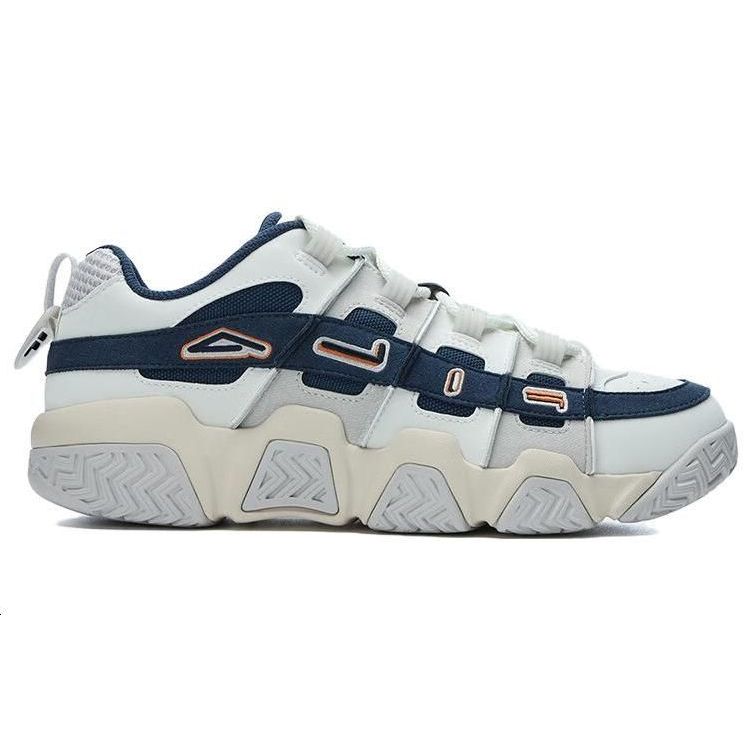 Fila Fusion Buster Fashion Универсальные низкие мужские кроссовки для баскетбола Белый Синий T12M313201FVM