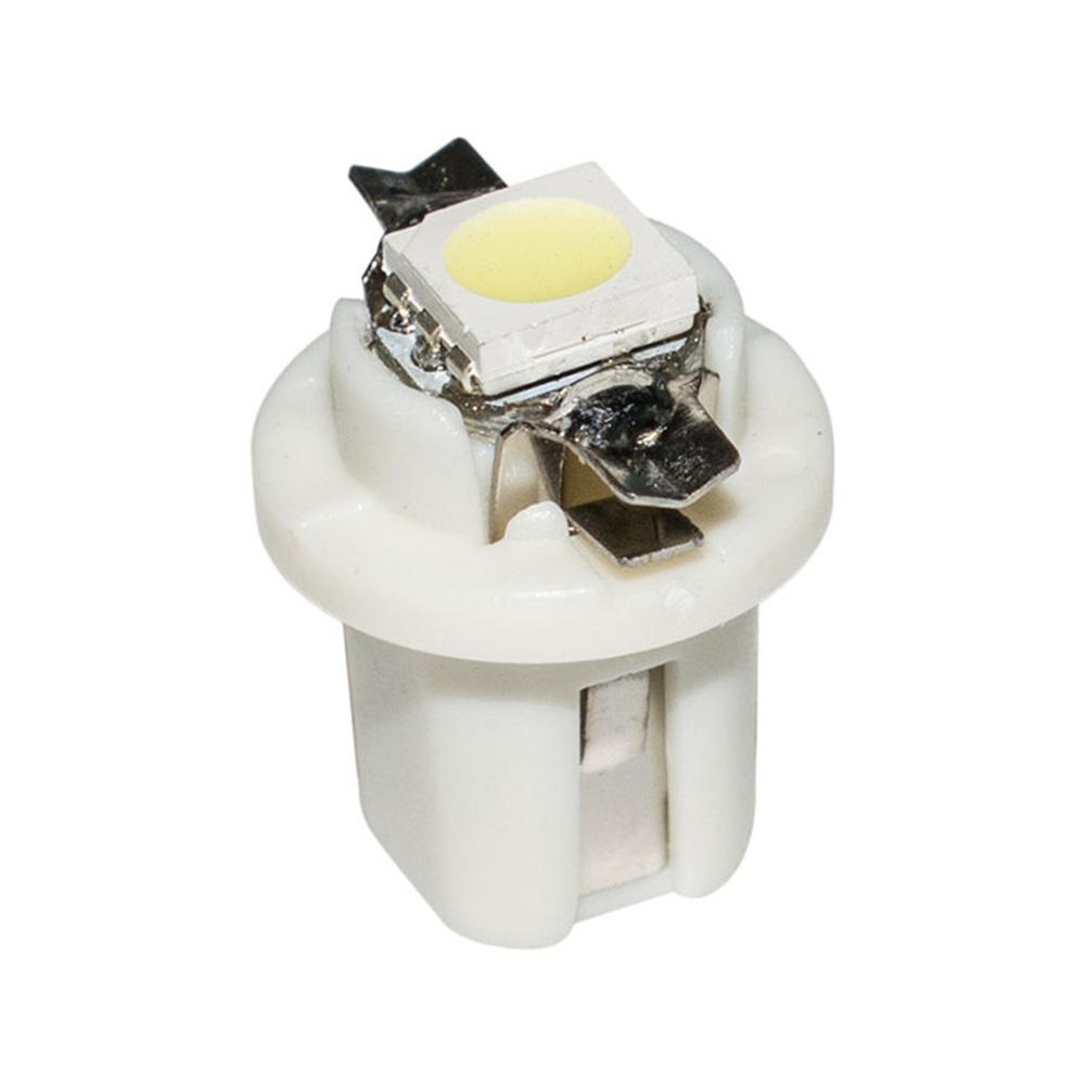 50pcs T5 5050 1SMD LED B8.5D 509T Indicator Gauge Dashboard Dash Side Lights Bulbs( Blue Yellow Red Green White Each of 10pc)