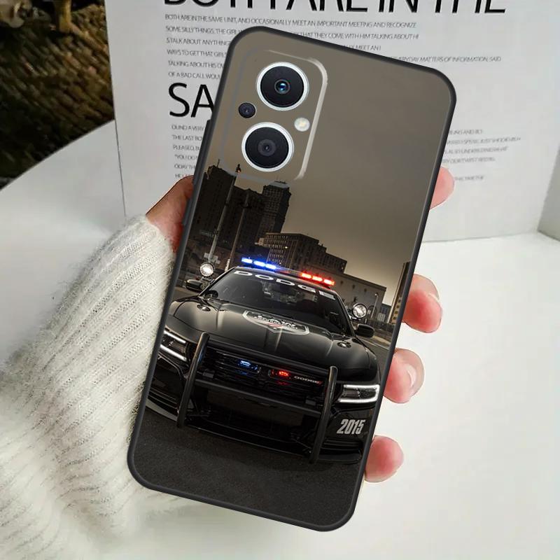 Чехол для полицейской машины для OPPO Reno 8 7 6 5 4 Lite 8T 5Z 4Z 10 11F OPPO Find X5 X6 Pro X2 Neo X3 Lite Cover