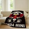 Fashion print H Hysteric M Mini Blanket For Sofa Office Bed Plane Travel Sleep Read Relax Camping Soft And Warm