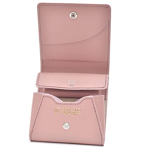 Двойной кошелек SLIM 005 JOURNAL японский кошелек для монет кожаный кошелек [Ikenohata Ginzaten] COM-ONO (розовый)