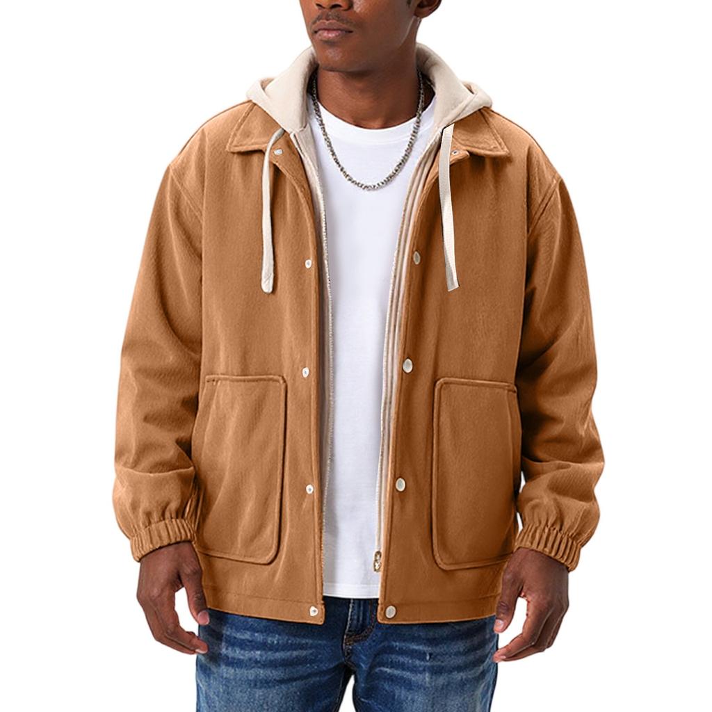 Мужская спортивная и повседневная куртка свободного кроя