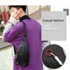Canvas Casual Sports Small Backpack Oxford Cloth Shoulder Messenger Bag Chest Bag CLE