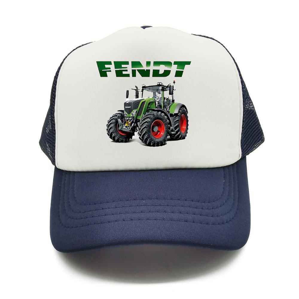 Кепка тракера Fendt Унисекс Смешной Трактор для сельского хозяйства Сельское хозяйство Шляпа Fendt Бейсболка Крутая Летняя Унисекс Сетчатые Кепки