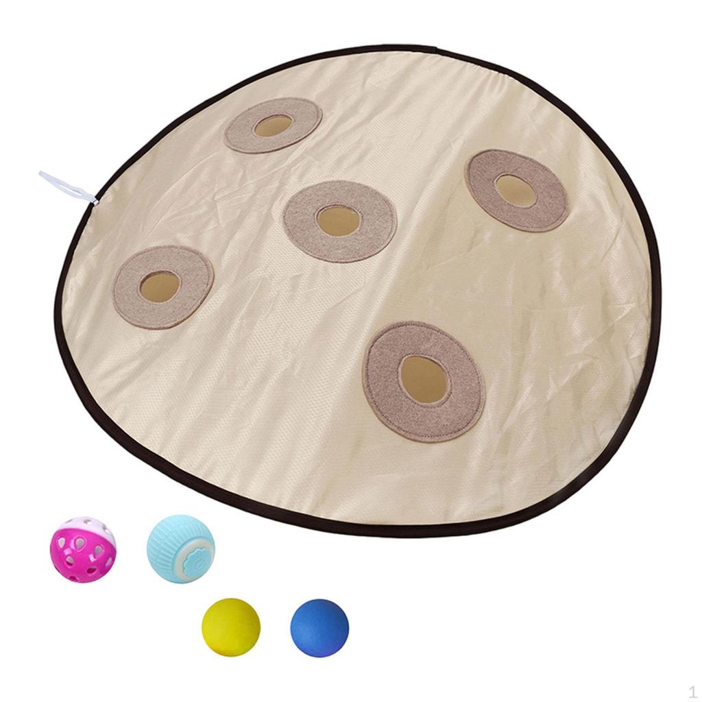 Автоматическая катающаяся игрушка для кошек в мешочке, креативная интерактивная для погони