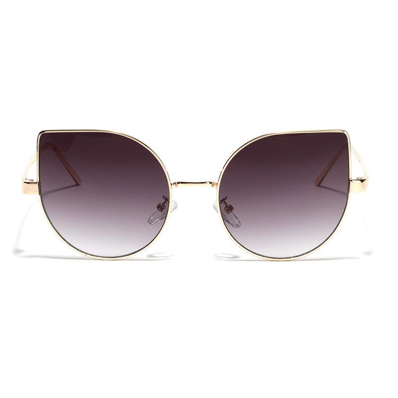 Очки Металлические Кошачий глаз Популярные Солнцезащитные очки Женские Элегантные Солнцезащитные очки Мужские Солнцезащитные очки