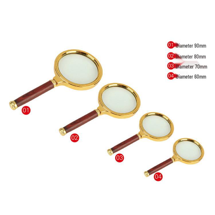 10-кратная ручная лупа высокой четкости для чтения и фокусировки - Идеально подходит для детей, студентов и пожилых людей