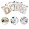 A Set Relievo Vintage Hollow Embossed Materials Frame Scrapbook Decoration Paper  DIY Crafts