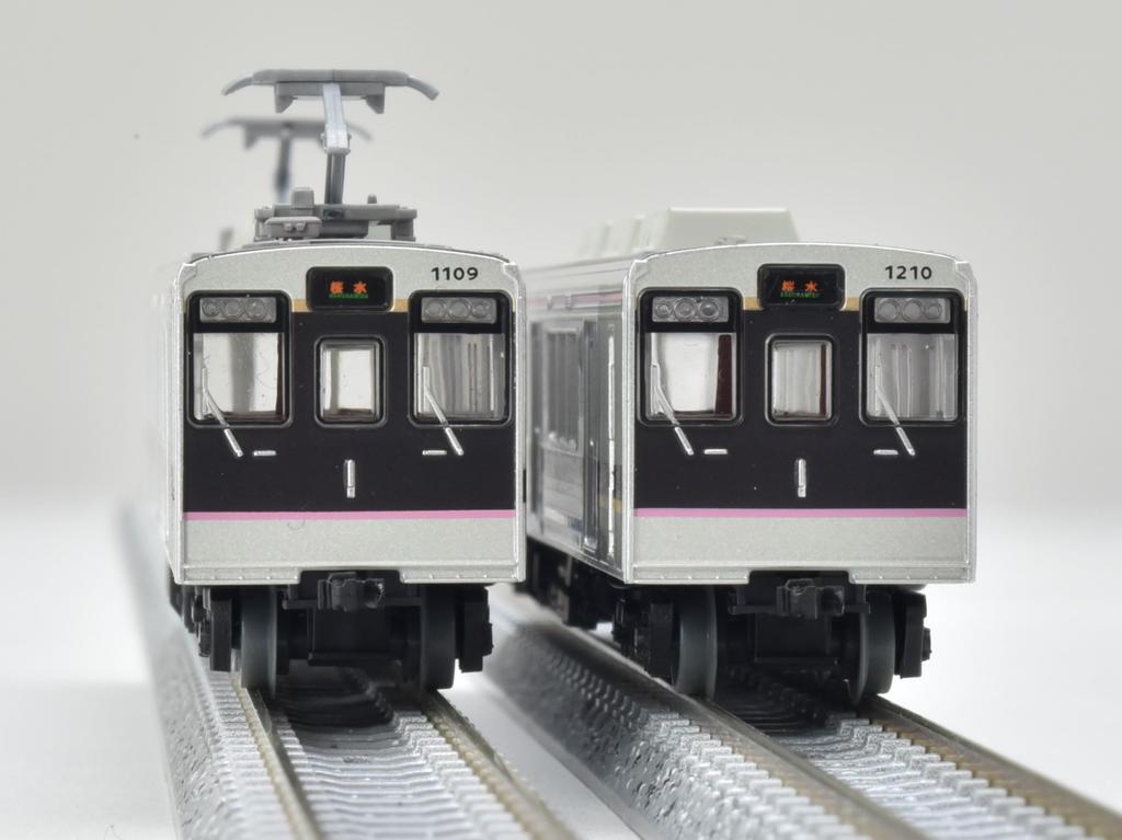 Железнодорожная коллекция Железная коллекция Fukushima Kotsu 1000 Series Set A Diorama Supplies 3-Car