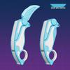 Radish Folding Claw Knife: Rotating Anti-Anxiety Decompression Toy for Kids